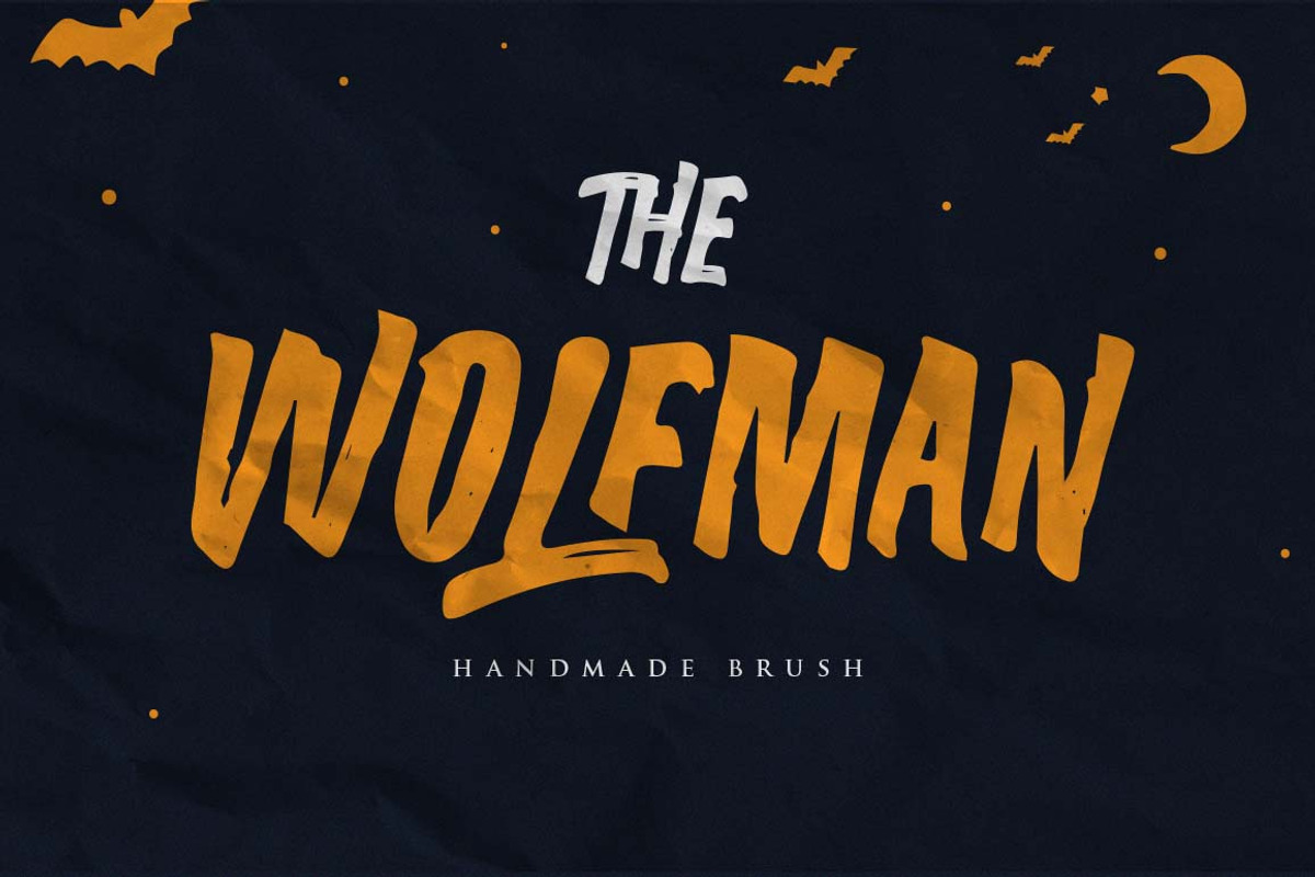 The Wolfman, a Symbol Font by Anxiety Studio (Photo 1 of 19)