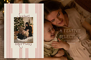Vintage Christmas Cards & Frames, a Background Graphic by Laras Wonderland (Thumbnail 5 of 12)