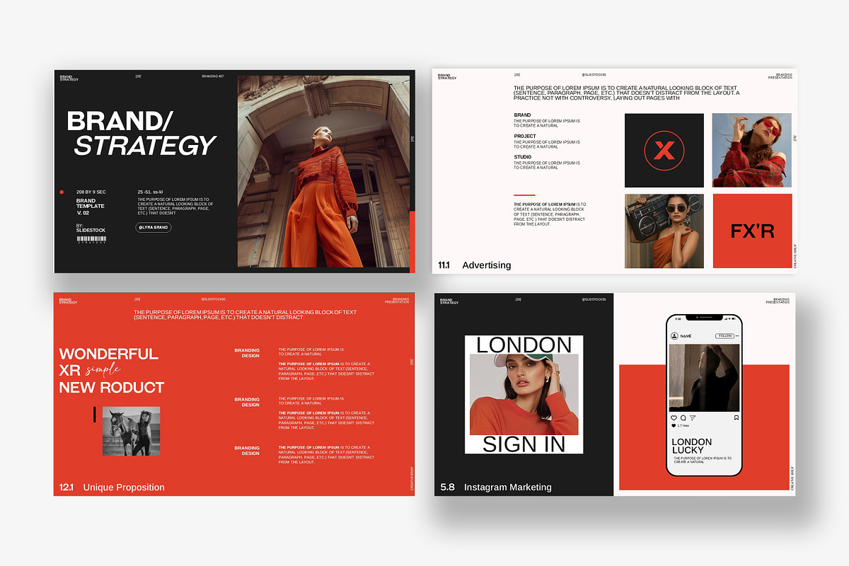 Brand Strategy Template, a Presentation Template by slidestock55 (Photo 6 of 16)