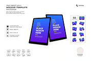 Tablet Device Mockup Template Set, an iPad Mockup by DesignRushMarket (Thumbnail 1 of 11)