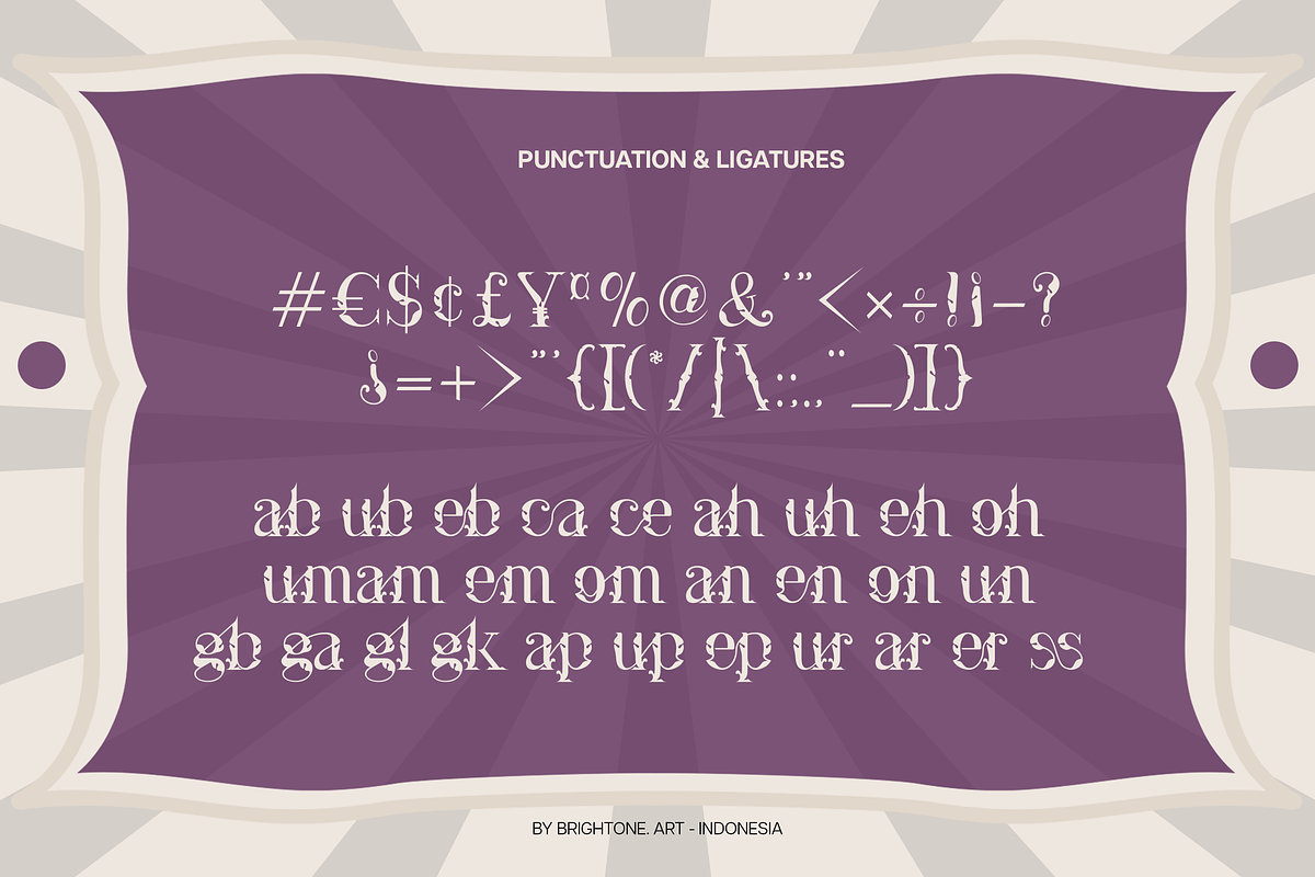Phenometric Oracle - Carnival Font, a Serif Font by Brightone (Photo 3 of 8)