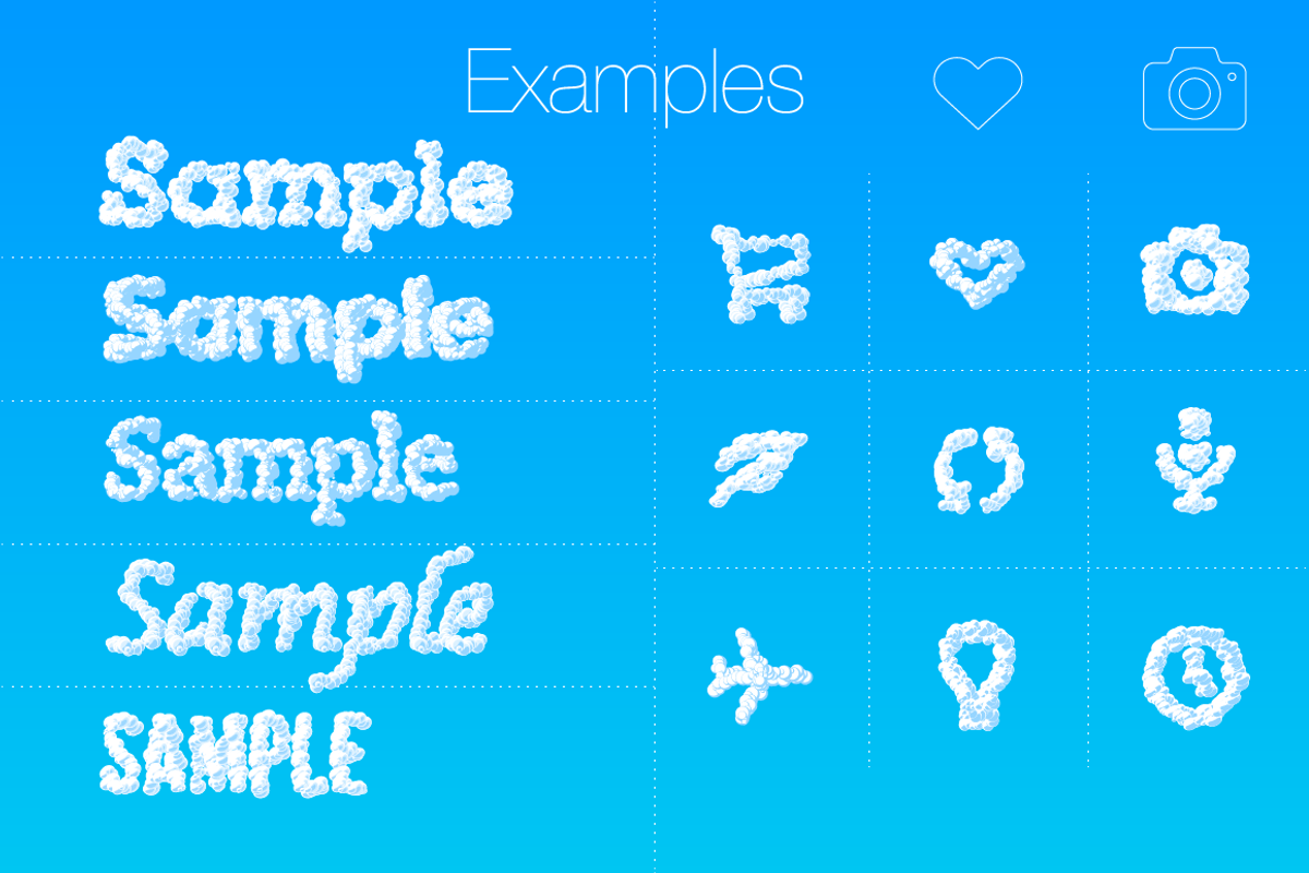 AI CS5 graphic styles Clouds, a Layer Style Add-On by popskraft (Photo 3 of 3)