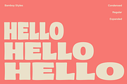 Bamboy; Soft Groovy Display Font, a Sans Serif Font by Eko Bimantara (Thumbnail 4 of 12)