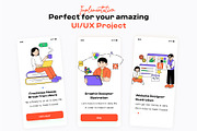 Freelance and Remote Worker, an Illustration by orenjidesign (Thumbnail 5 of 8)