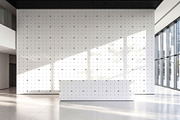 Modern Office Wall Mockup Template, an Advertising Mockup by graphypix (Thumbnail 4 of 4)