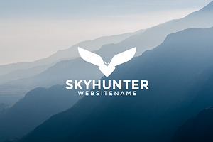 Skyhunter Logo Template