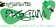 Fixogum, a Font by ingoFonts (Thumbnail 1 of 10)