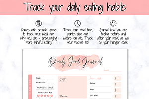 Daily Food Diary Printable