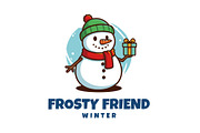 Frosty Friend Winter, an Animal Illustration by Izdihaar_Studio (Thumbnail 1 of 3)