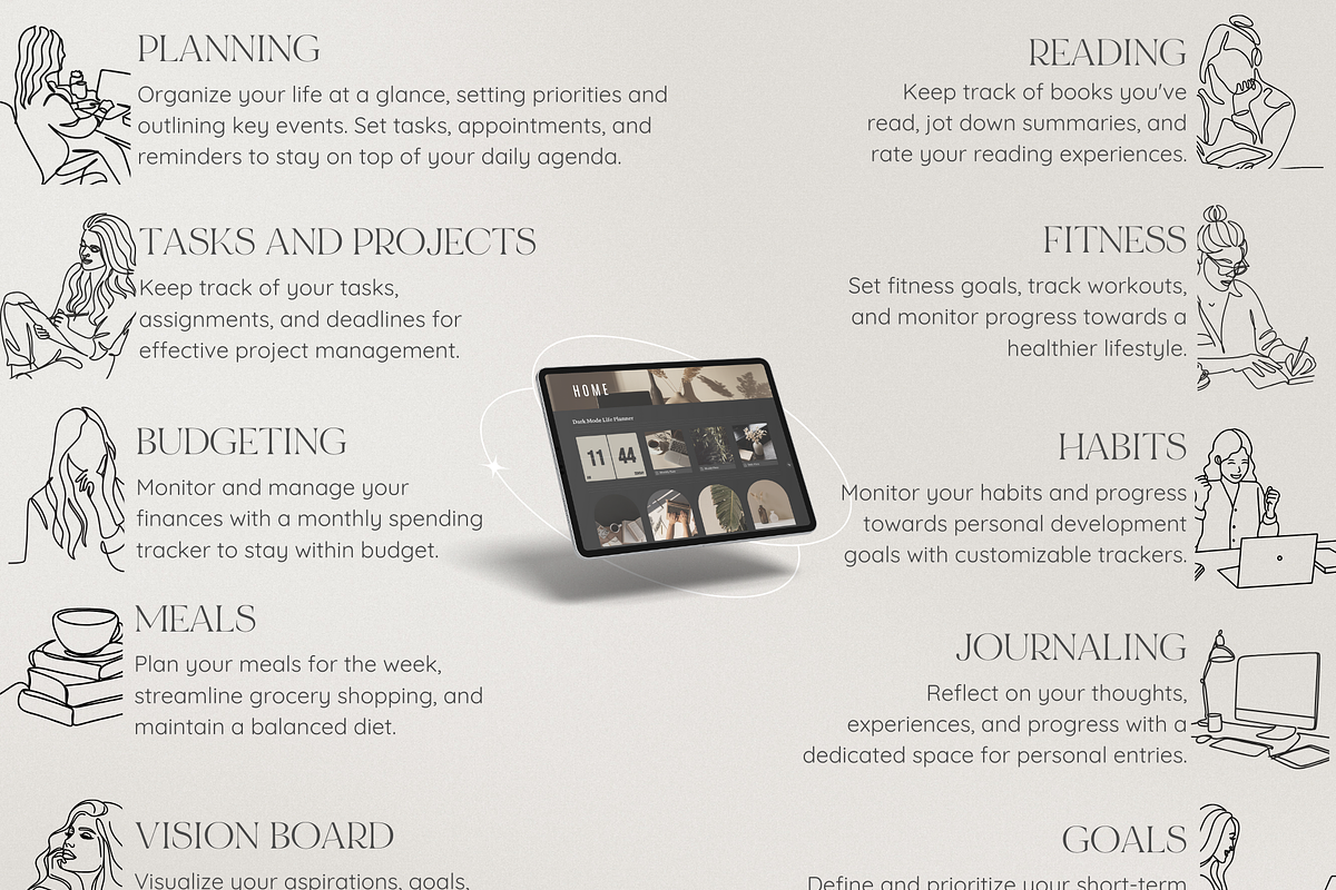 Notion Life Planner, an App Template by Asha Glenn Design Studio (Photo 4 of 10)