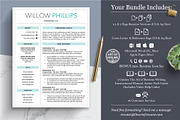 Creative Resume, Blue CV Templates, a Resume Template by The Art of Resume (Thumbnail 2 of 8)