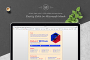 Timeline Resume with Visual Elements, a Resume Template by ResumeInventor (Thumbnail 4 of 5)