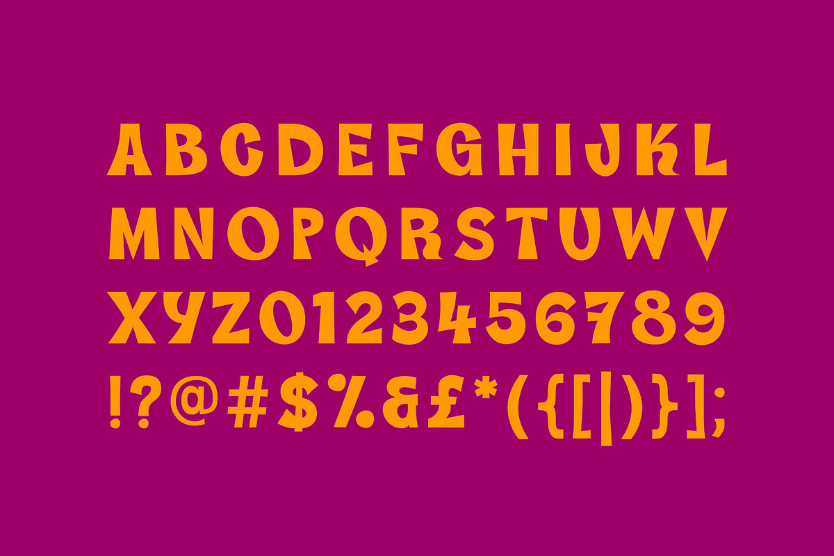Olved – Bold Retro Display Font, a Sans Serif Font by ESEM (Photo 5 of 5)