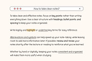 Clean Notes - Neat Handwriting Font, a Handwritten Font by Kaya Fonts (Thumbnail 5 of 20)