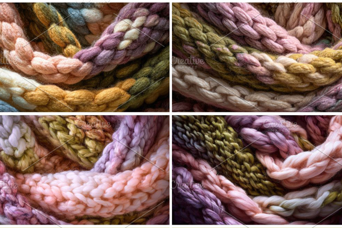 Colorful Knit Textures, a Background Photo by pictures for you (Photo 4 of 19)