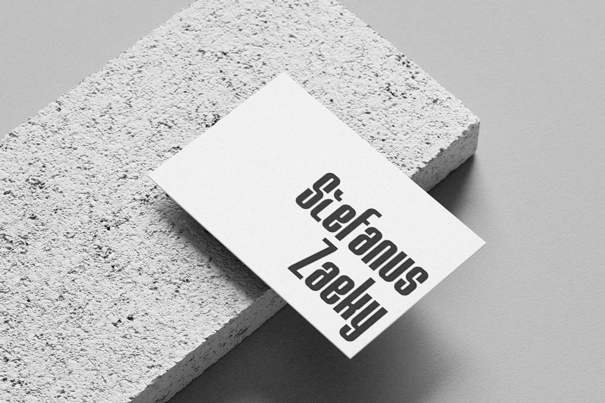 Battdoor Condensed Creative Sans, a Sans Serif Font by Artiveko (Photo 6 of 8)