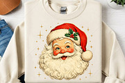 Vintage Santa Claus Christmas PNG, a Seasonal Illustration by Canvas Craft (Thumbnail 2 of 6)