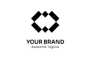 Geometric Style - Letter M, a Templates & Theme by Dorst Branding (Thumbnail 2 of 3)