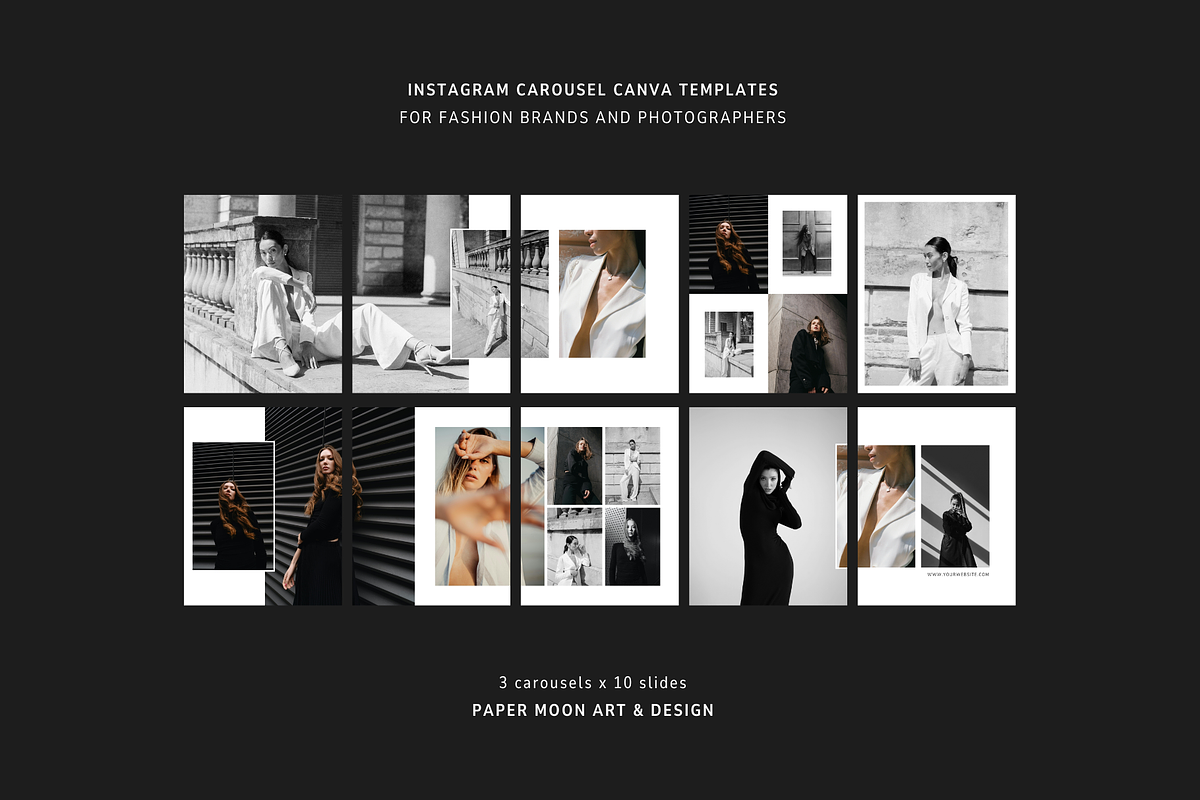 Instagram Carousel Canva Bundle 01, a Social Media Template by DESIGN BY nube (Photo 2 of 26)