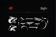 Aviorte Tattoo Font, a Blackletter Font by ilhamtaro (Thumbnail 12 of 12)