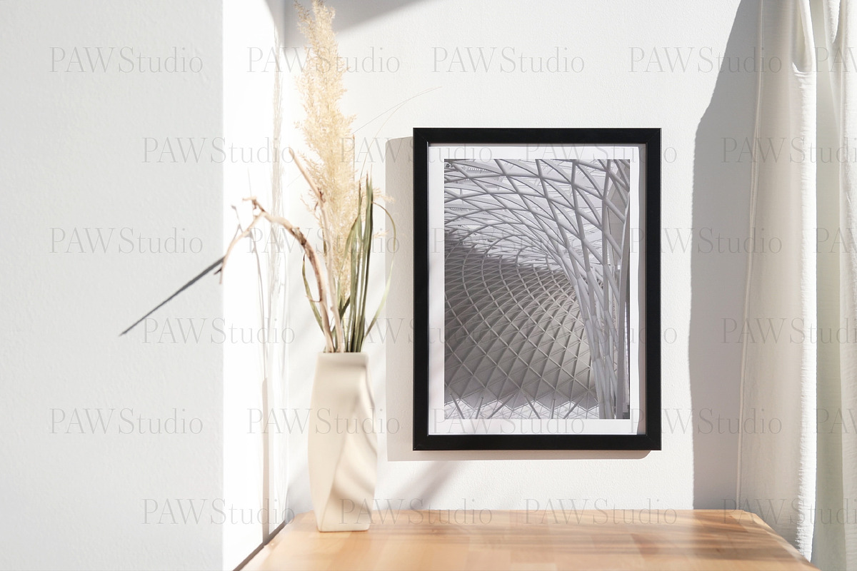 Video Photo Frame Mockup 3x4 MP4, a Print Template by PawMockups (Photo 3 of 7)