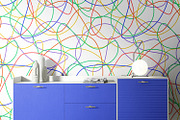 Colorful Line Print, a Background Graphic by MalyskaStudio (Thumbnail 12 of 12)