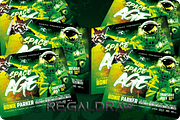 Futuristic Space Flyer, a Flyer Template by regalDRAW (Thumbnail 3 of 3)