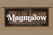 SS Magmalow - Beauty Retro Serif, a Serif Font by Typocracy Studio (Thumbnail 1 of 12)