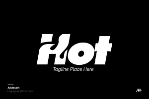 Hot Wordmark Logo, a Branding & Logo Template by Akdesain