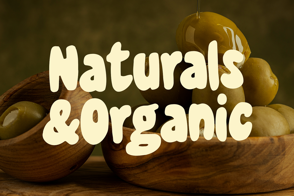 Avocado Croissant - Playful Font, a Handwritten Font by Viswell (Photo 8 of 9)