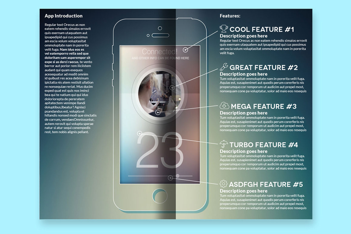 iApp - Bifold Brochure, a Brochure Template by IndieStock (Photo 5 of 5)