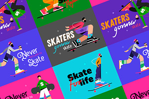 Skaters Set