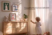 Minimalist Nursery Wall Art Gallery, a Background Graphic by Essentially Nomadic (Thumbnail 2 of 11)