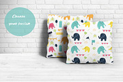 Elephant's party vector clipat, an Animal Illustration by SketchCliparts (Thumbnail 6 of 7)