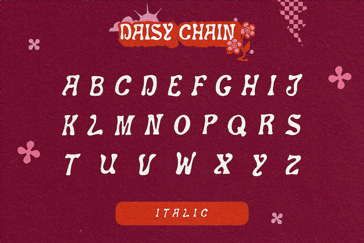 DAISY CHAIN / A Funky Display Face preview 3