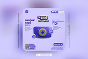 Kids, Children Canva Design Template, a Social Media Template by Exceptionalways (Thumbnail 27 of 35)