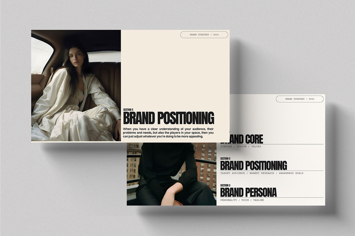 Brand Strategy Template | Canva, a Presentation Template by Moscovita Studio (Photo 4 of 9)