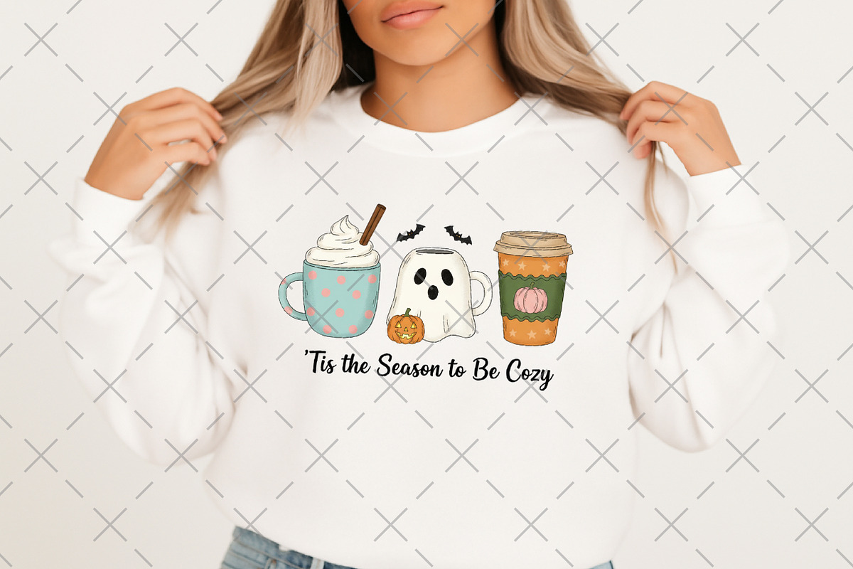 Cozy Halloween Fall PNG, an Illustration by Craft Nest (Photo 4 of 6)