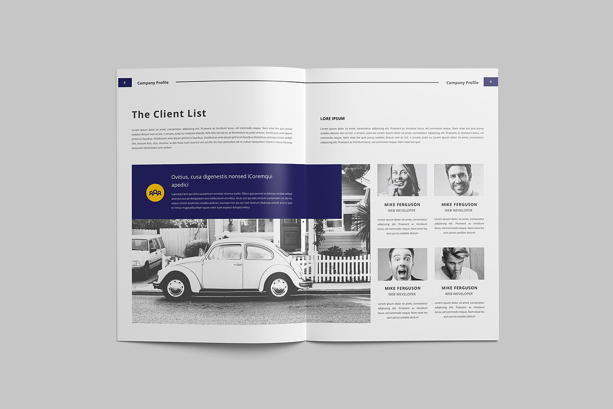 Proposal Brochure Template, a Brochure Template by Tanber Hossen (Photo 8 of 14)