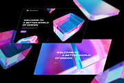 3D Fluid Glass - 90 illustrations, an Object Graphic by assetpro.design (Thumbnail 8 of 11)