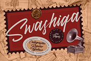 Swashiqa, a Script Font by graphicook (Thumbnail 1 of 10)