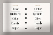 Baginda - Modern Ligature Typeface, a Serif Font by BOOSH Studio (Thumbnail 9 of 14)