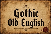 Gothic Old English, a Blackletter Font by Wow Magic (Thumbnail 1 of 4)