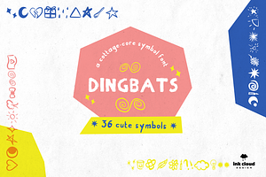 Dingbats Handwritten Symbol Typeface