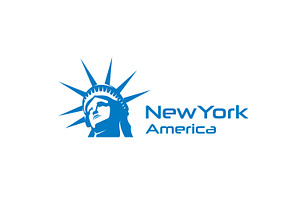 Statue of Liberty logo design