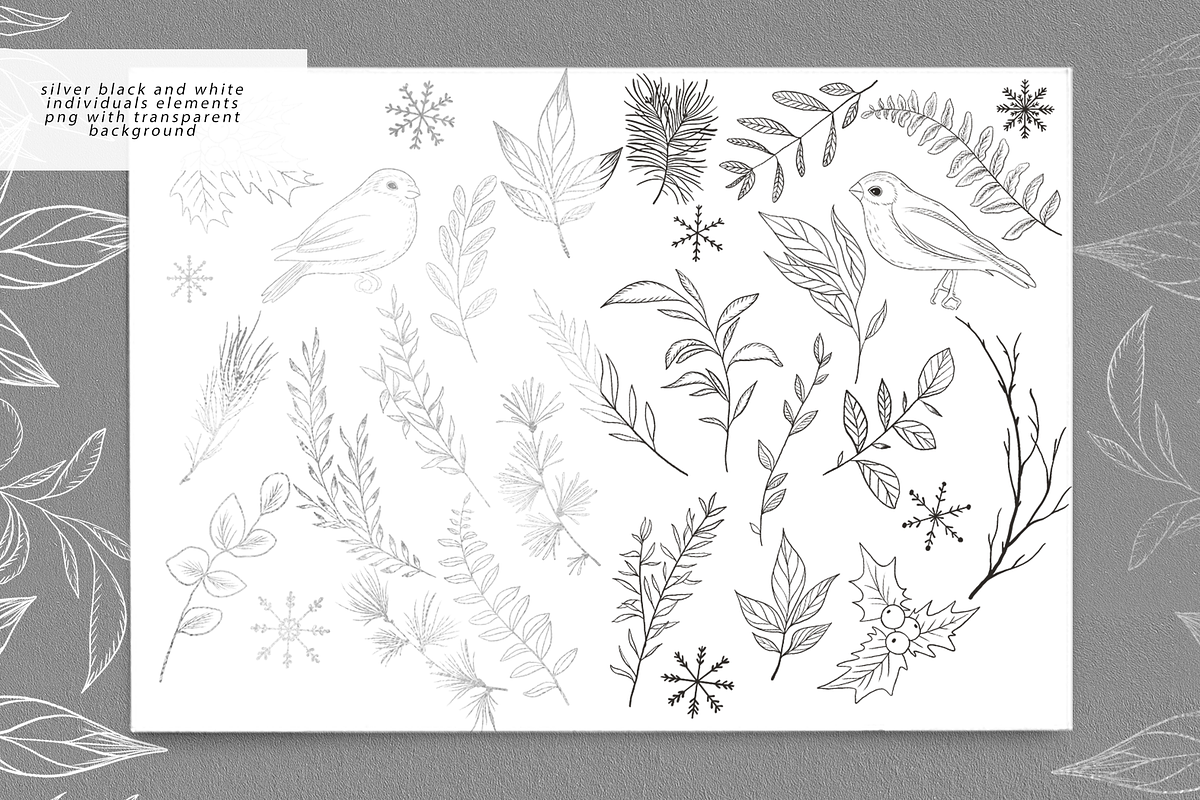 Winterland collection, an Animal Illustration by BilberryCreates (Photo 4 of 6)