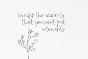 Wildflowers - A Handwritten Font, a Script Font by KA Designs (Thumbnail 7 of 8)