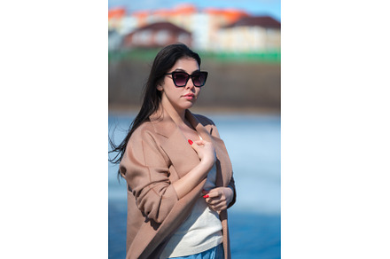 Portrait of stylish young woman with, a Beauty & Fashion Photo by Alexander-Piragis