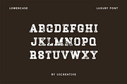 Slab Soldier Textured Font, a Slab Serif Font by UICreative (Thumbnail 11 of 12)