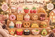 20 Cute Food Keychain STL Bundle, an Object 3D Model by Layerology (Thumbnail 2 of 4)